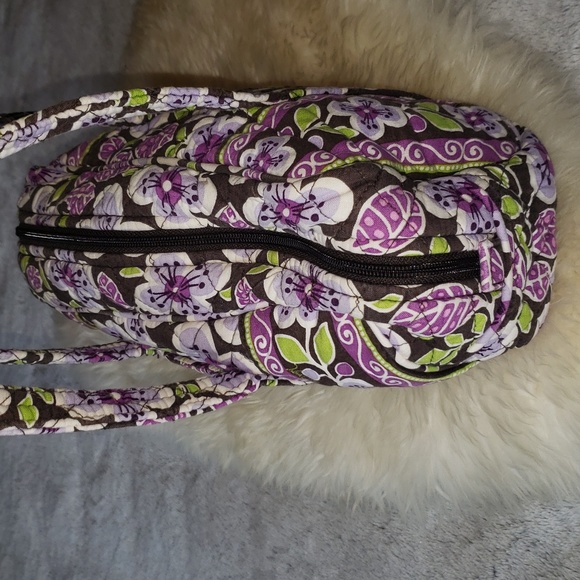 Vera Bradley Plum Petals Purse - Picture 4 of 16